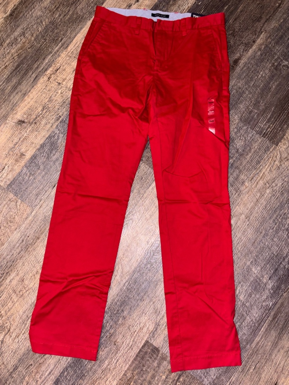 Tommy Hilfiger Bright Red Chino Pants